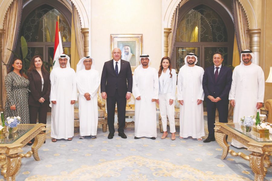 الرئيس اللبناني لرؤساء تحرير المؤسسات الإعلامية في الدولة: لقائي مع محمد بن زايد تجاوز التوقعات.. ويكشف عن إصلاحات هيكلية للتعافي اقتصاديا