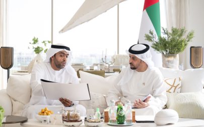 حمدان بن زايد يستقبل وفداً من دائرة الصحة ويطلع على أبرز المبادرات الصحية في منطقة الظفرة