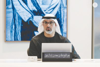 خالد بن محمد بن زايد يترأس اجتماع اللجنة التنفيذية لمجلس إدارة “أدنوك”