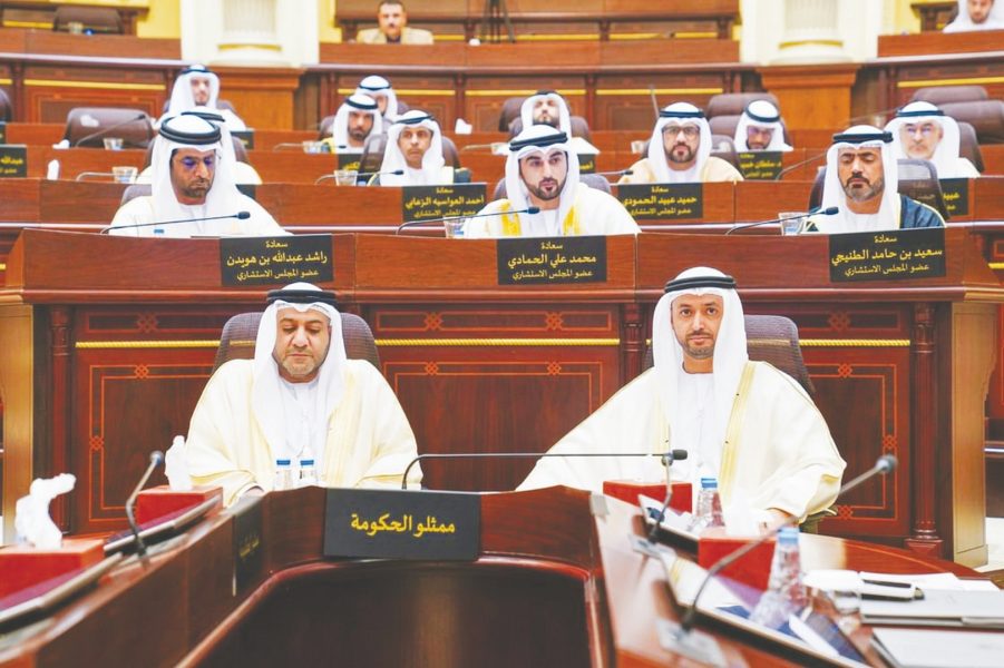 “استشاري الشارقة” يجيز مشروع قانون تنظيم الرسوم القضائية