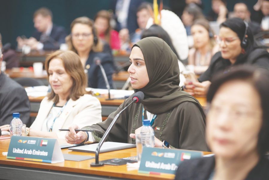 “الوطني الاتحادي” يشارك في اجتماع النساء البرلمانيات ضمن أعمال منتدى مجموعة بريكس بالبرازيل