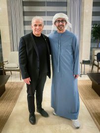 عبدالله بن زايد يلتقي يائير لابيد