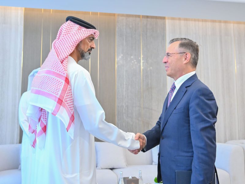 عمار بن حميد يستقبل سفير تركيا