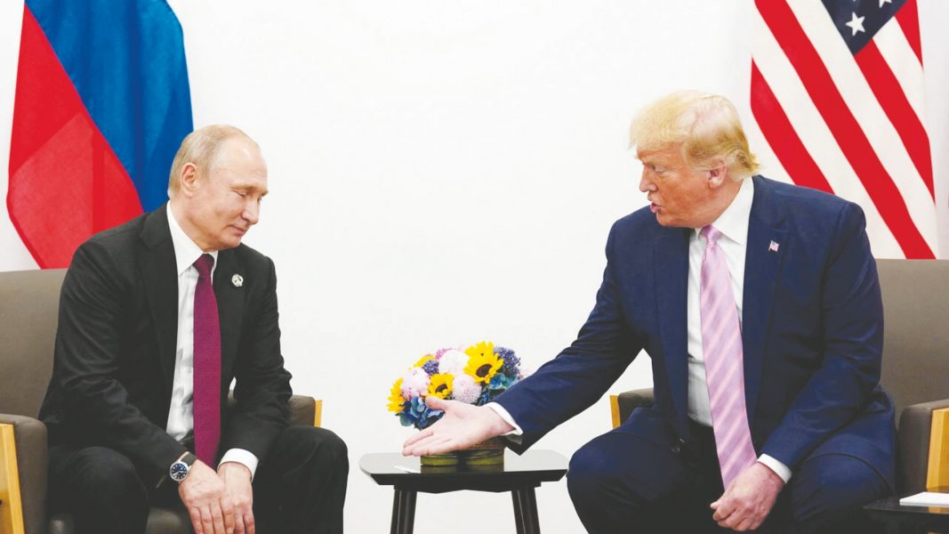 دونالد ترامب يجتمع مع فلاديمير بوتين حتى بدون زيلينسكي