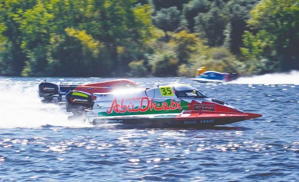 “أبوظبي للزوارق” يشارك في مونديال الفورمولا2 بإيطاليا