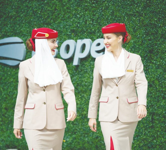 طيران الإمارات تواصل رعايتها لبطولة أمريكا المفتوحة للتنس للعام الرابع عشر على التوالي