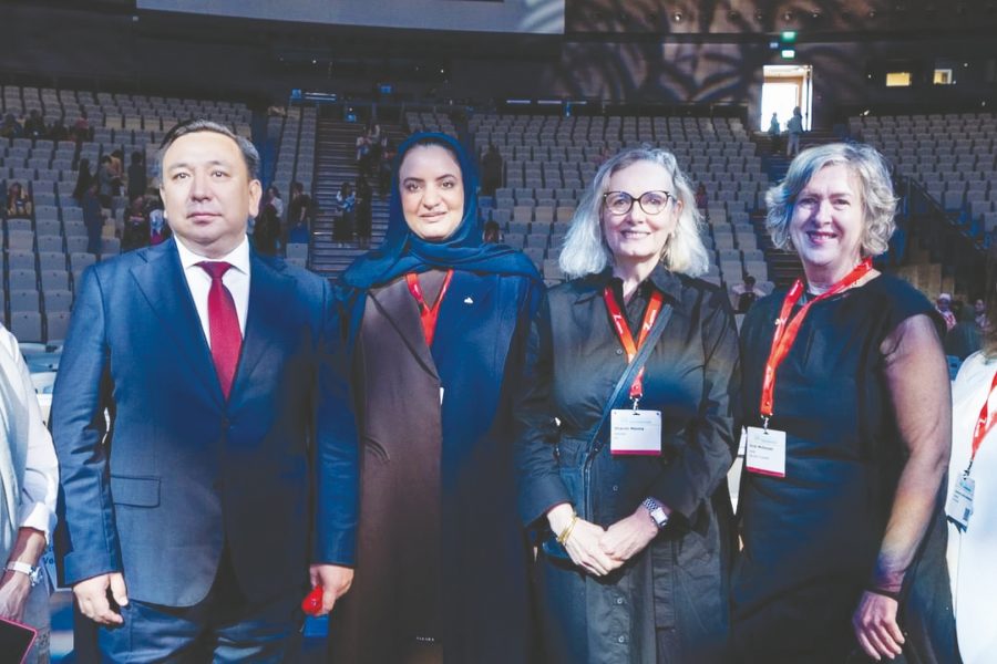 بيت الحكمة يستعرض مبادرة “خزانة الحكمة” في مؤتمر العالمي للمكتبات بكازاخستان