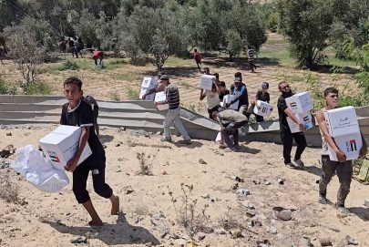 الإمارات تنفذ الإنزال الجوي الـ76 للمساعدات في غزة