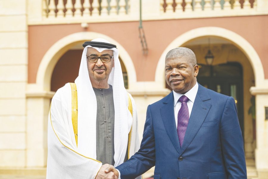 رئيس الدولة يبحث مع رئيس أنغولا العلاقات الثنائية وسبل تعزيزها لمصلحة التنمية المشتركة