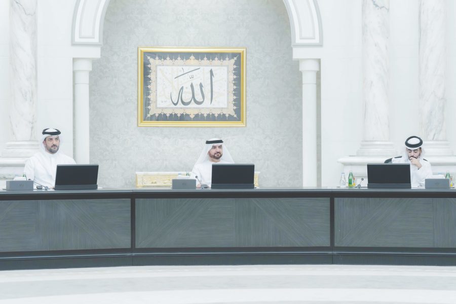 عبدالله بن سالم القاسمي يترأس اجتماع المجلس التنفيذي لإمارة الشارقة