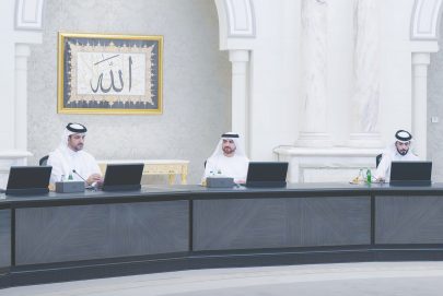 عبدالله بن سالم القاسمي يترأس اجتماع المجلس التنفيذي لإمارة الشارقة