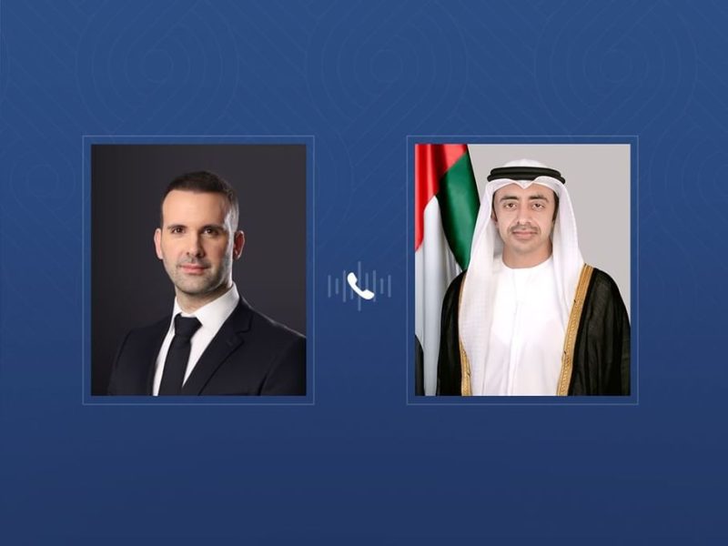عبدالله بن زايد يبحث هاتفيا مع رئيس وزراء مونتينيغرو العلاقات الثنائية وتطورات حرائق الغابات