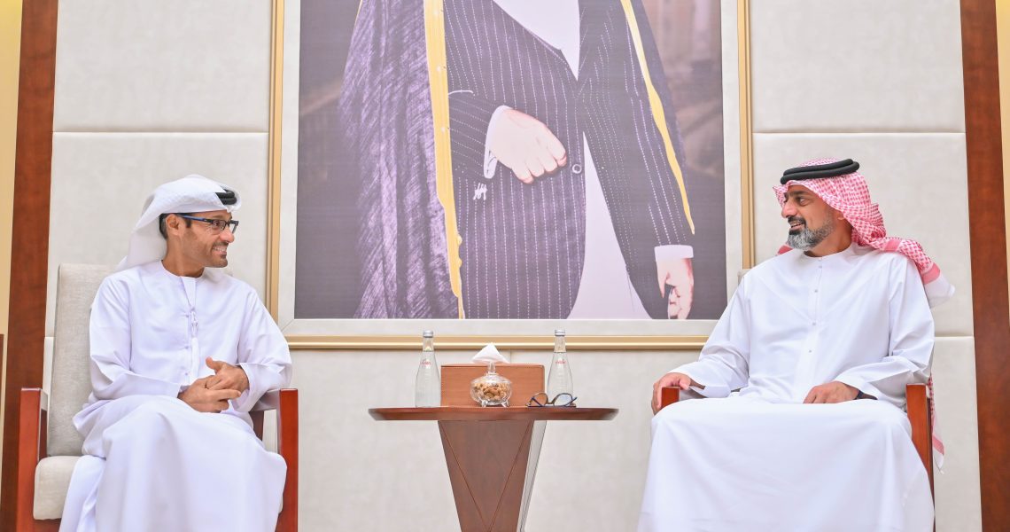عمار بن حميد يستقبل رئيس مجلس الأمن السيبراني لحكومة الإمارات