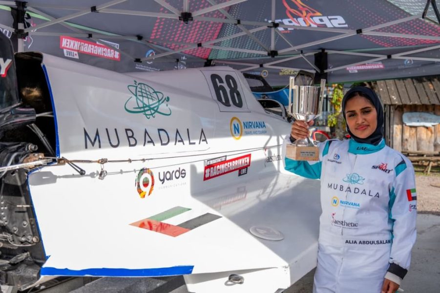 “رقم شخصي” جديد للمتسابقة علياء عبدالسلام في الفورمولا4 بالنرويج