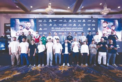 12 نزالاً في دولية “بطولة محاربي” الإمارات للفنون القتالية المختلطة في العين