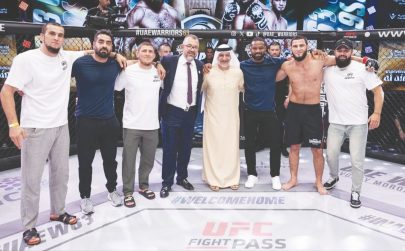 التركماني بصير سارالييف يفوز بلقب النزال الرئيسي في دولية “محاربي الامارات”