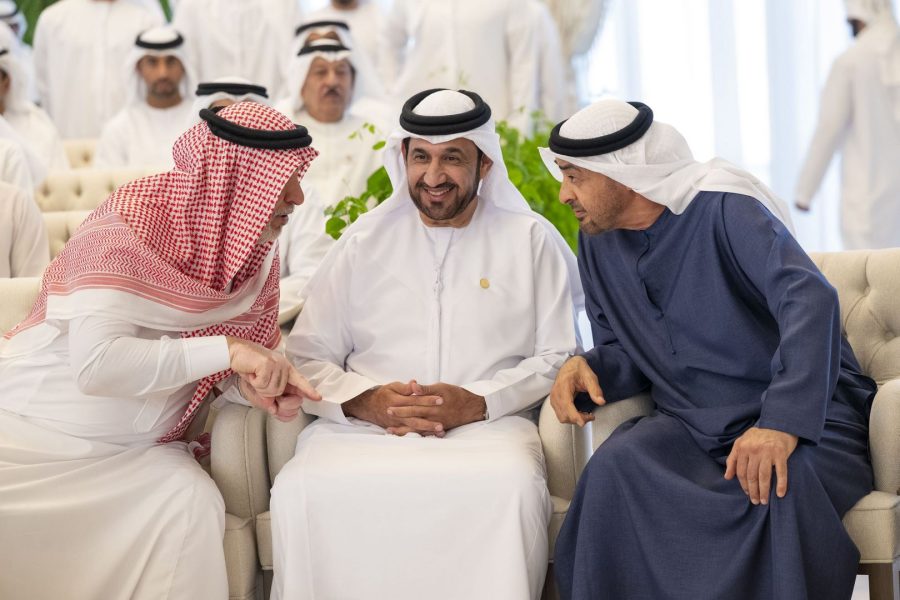 رئيس الدولة يستقبل وفد البرلمان العربي