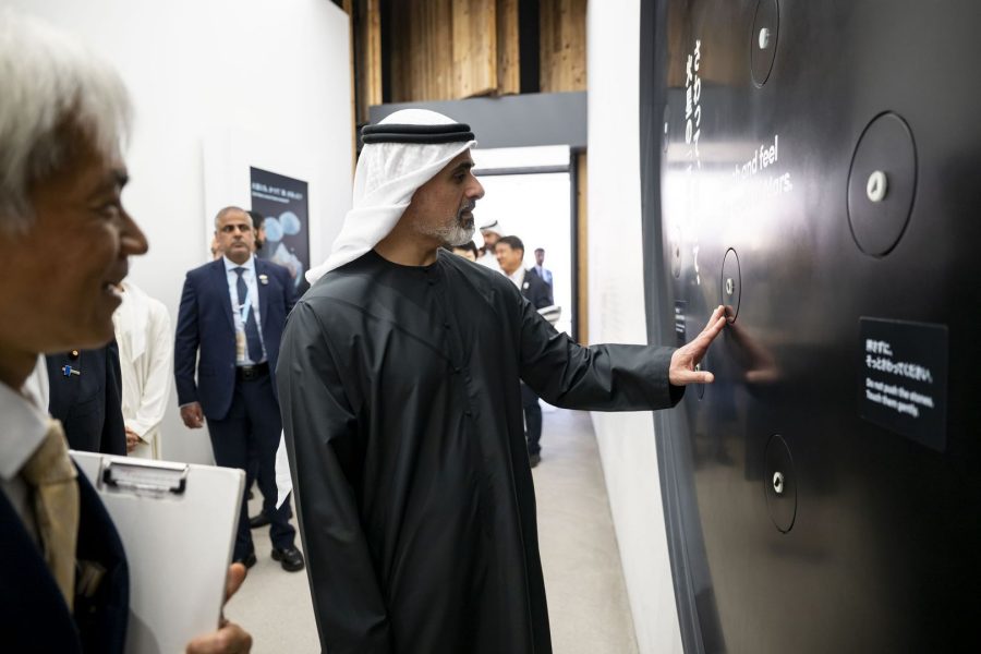 ولي عهد أبوظبي يزور جناح اليابان في معرض “إكسبو 2025 أوساكا”