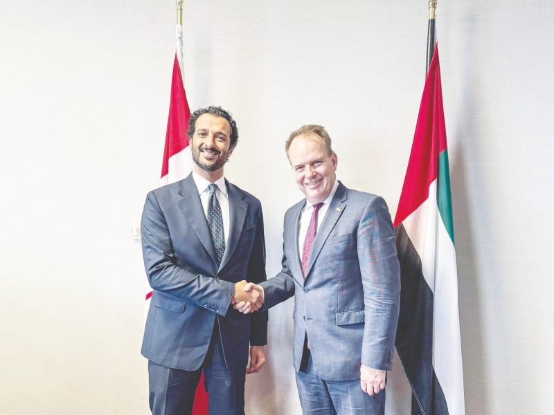 الإمارات وكندا تناقشان تعزيز التعاون في قطاعات الطيران والنقل واللوجستيات