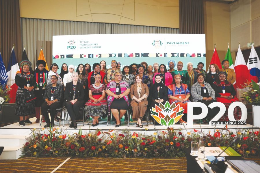 “الشعبة البرلمانية” تشارك في اجتماع مصاحب لقمة رؤساء برلمانات مجموعة الـ20 بجنوب أفريقيا