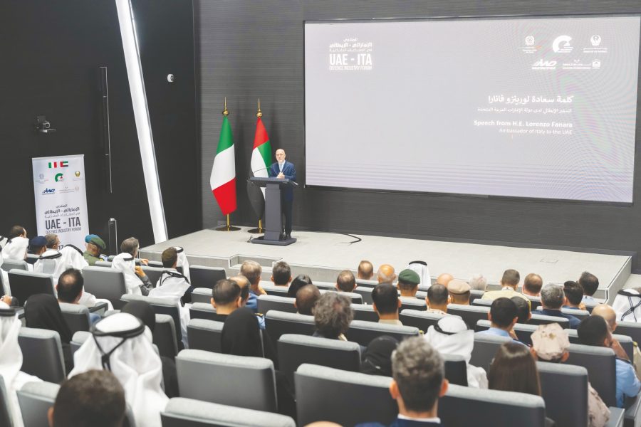 انطلاق منتدى التعاون الإماراتي- الإيطالي في الصناعات الدفاعية بأبوظبي
