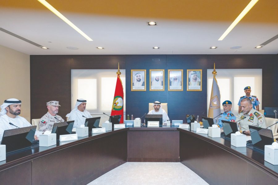 خلال ترؤسه اجتماع مجلس الدفاع الثالث.. حمدان بن محمد: تطوير قدراتنا الدفاعية المتكاملة أولوية وطنية