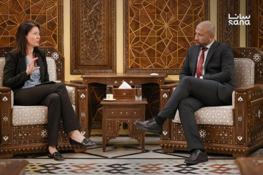 مباحثات سورية ألمانية لتعزيز التعاون في إعادة الإعمار