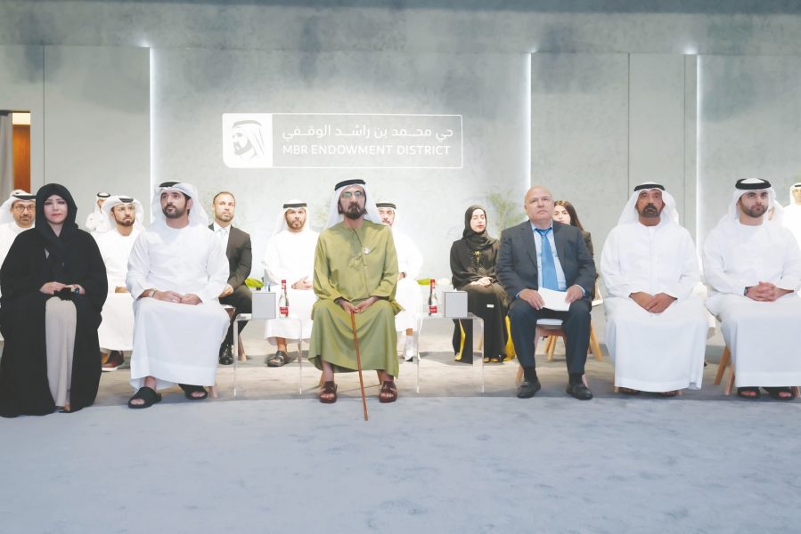 محمد بن راشد يطلق “حي محمد بن راشد الوقفي” الأول في المنطقة لاستدامة العمل الخيري والإنساني ودعم التعليم والصحة حول العالم
