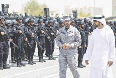 حمدان بن محمد يزور قيادة الحرس الوطني ويشيد بجاهزيته ودوره الفعّال في تعزيز السلامة المجتمعية