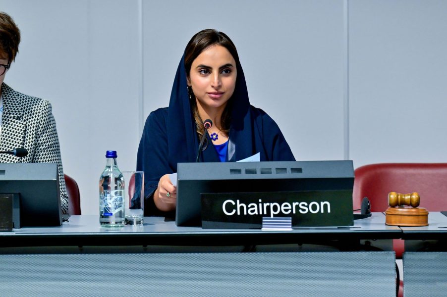 إماراتية رئيسة للجنة التنمية المستدامة في الاتحاد البرلماني الدولي