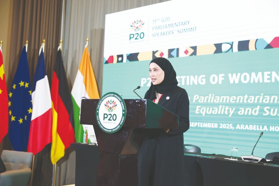 “الوطني الاتحادي” يشارك في جلسات اجتماع النساء البرلمانيات بجنوب إفريقيا