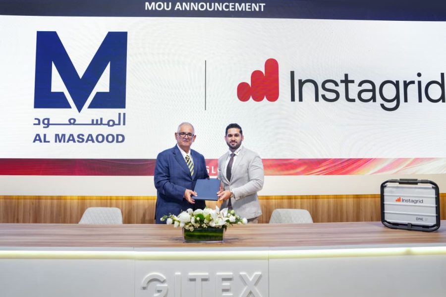 “المسعود للطاقة” و”إنستاغريد” تعلنان عن شراكة لتقديم أول نظام بطاريات محمول خالٍ من الانبعاثات في الإمارات