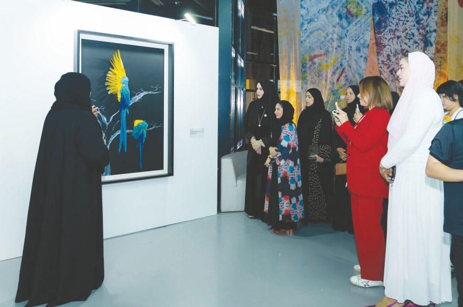 وزارة الثقافة تفتتح معرض “تعابير إبداعية”