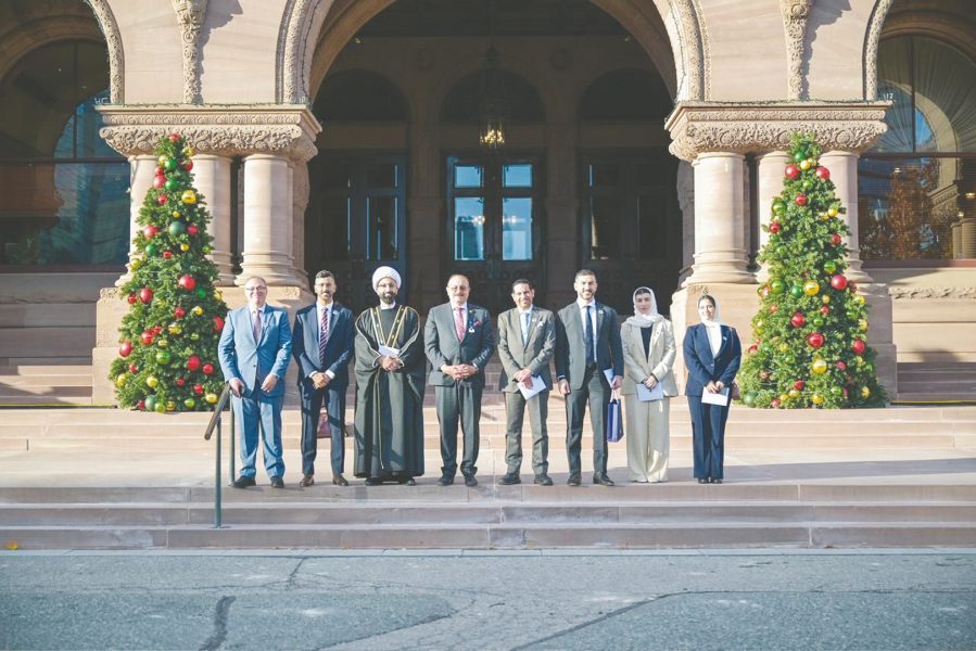 “تريندز” يستهل جولته البحثية في كندا بحوارات رفيعة في برلمان أونتاريو والمجلس الإسلامي العالمي GIC