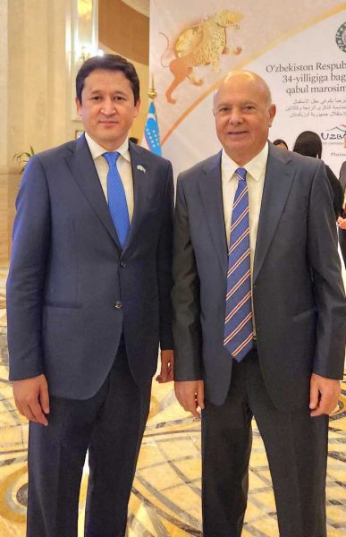 سفير أوزبكستان في أبوظبي يقيم حفل استقبال بمناسبة اليوم الوطني لبلاده