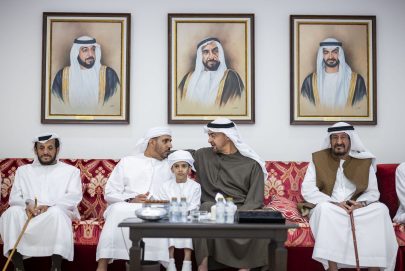 رئيس الدولة يعزي في وفاة والدة عوض سعيد الأحبابي