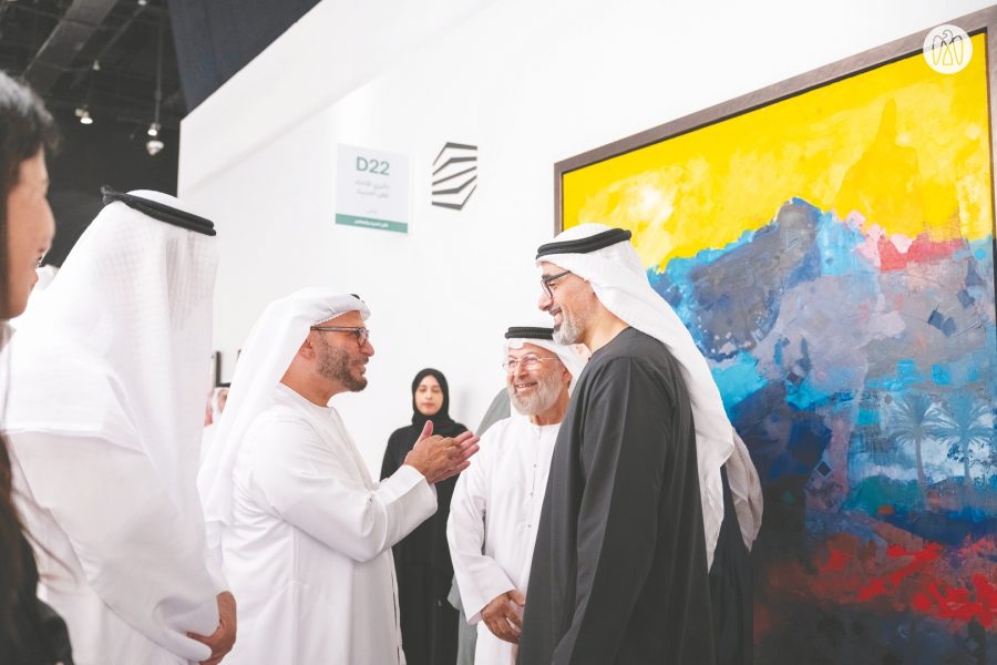 خالد بن محمد بن زايد يفتتح الدورة الـ17 من معرض “فن أبوظبي”