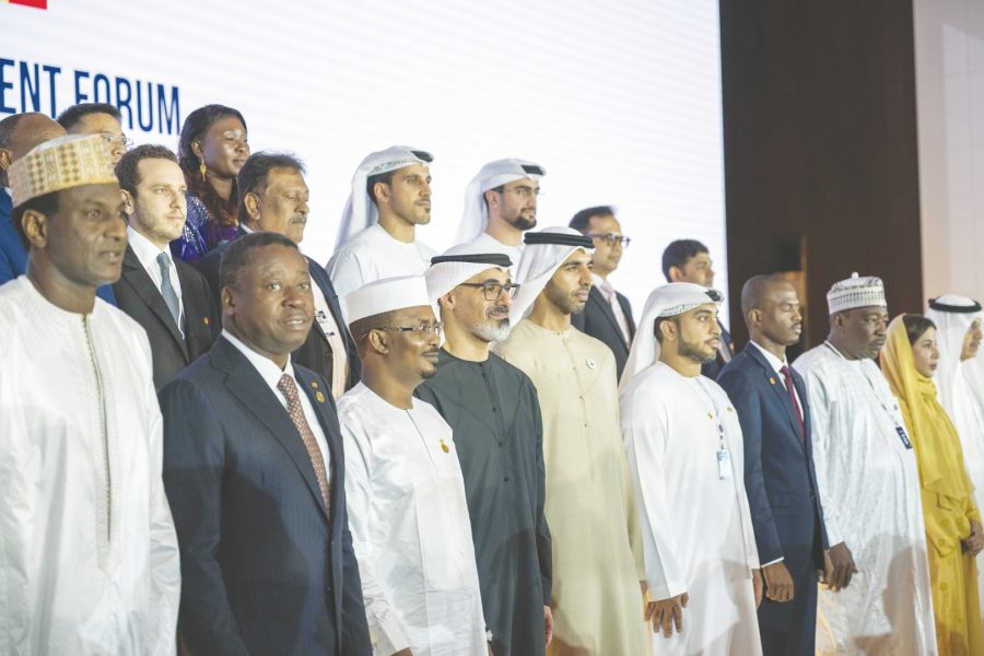 رئيس تشاد وخالد بن محمد بن زايد يشهدان الإعلان عن 18 مذكرة تفاهم بين الإمارات وتشاد