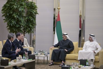 خالد بن محمد بن زايد يبحث تعزيز التعاون مع المدير التنفيذي لمتحف طوكيو الوطني