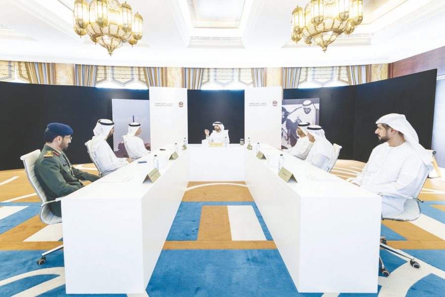 حمدان بن محمد يترأس اجتماع المجلس الأعلى للفضاء ويطلع على التوجه الإستراتيجي الجديد للقطاع