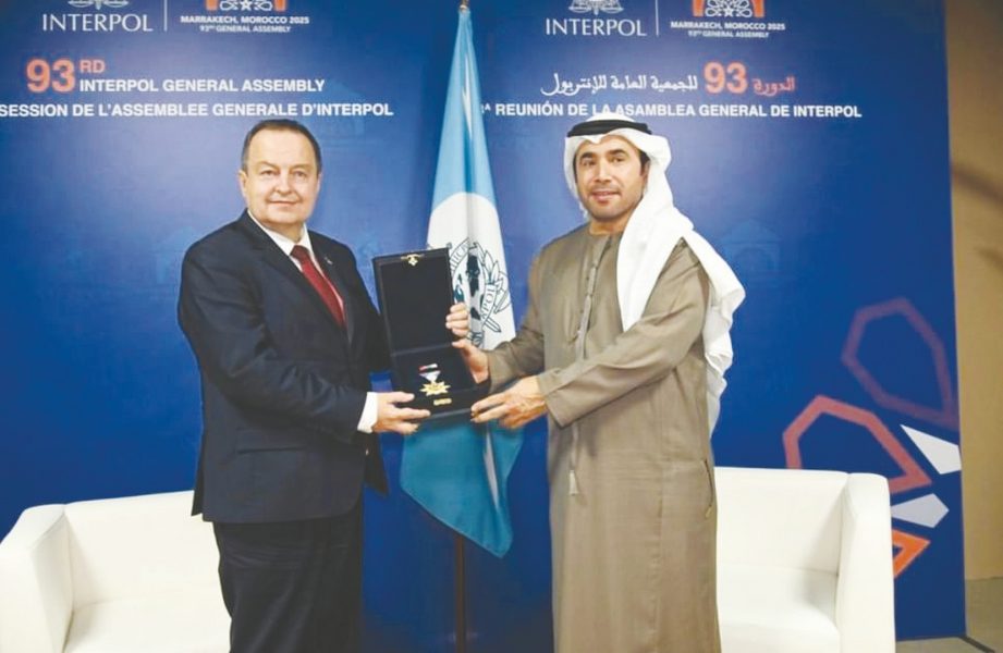 صربيا تمنح أحمد ناصر الريسي”نجمة ياكوف نينادوفيتش” تقديراً لإسهاماته في دعم الأمن العالمي