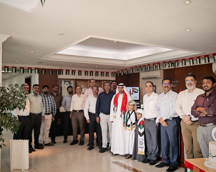 شركة باور إكونومي ميدل ايست تحتفل بعيد الاتحاد الـ54