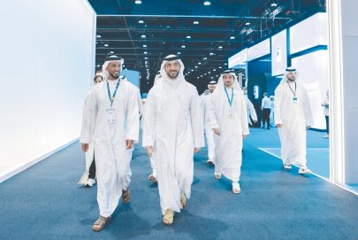 سلطان بن أحمد القاسمي يزور فعاليات قمة “بريدج 2025” في أبوظبي
