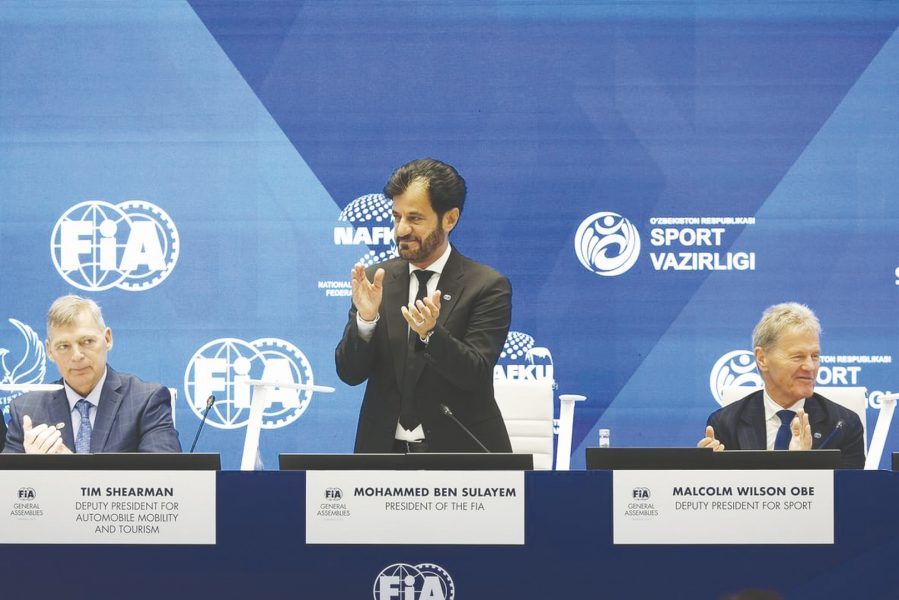 إعادة انتخاب محمد بن سليم رئيساً للاتحاد الدولي للسيارات (FIA)