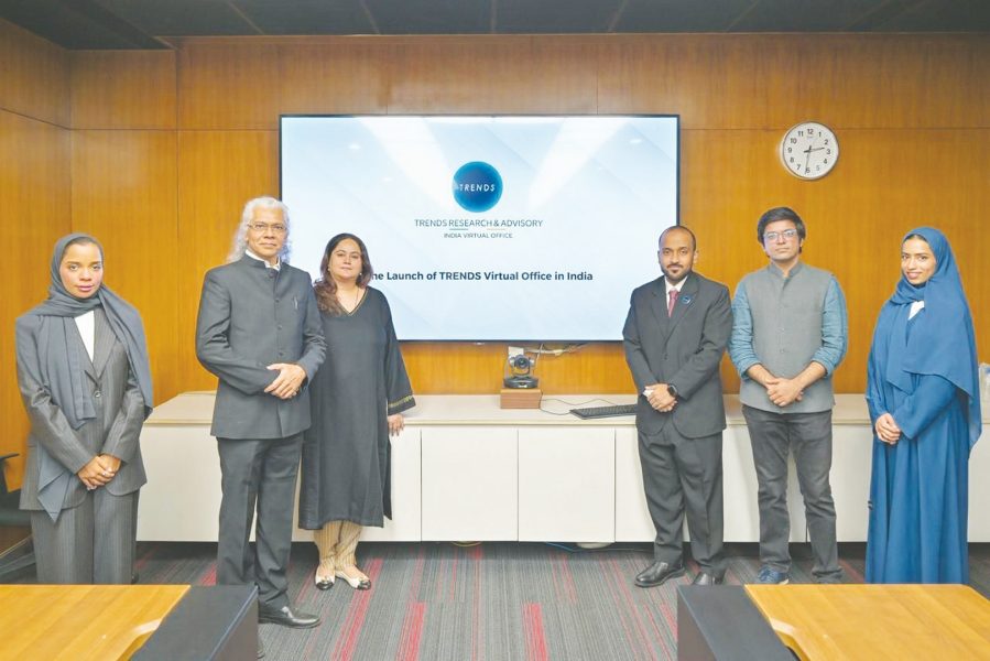 «تريندز» يطلق مكتباً افتراضياً في الهند لتعزيز الشراكات البحثية والمعرفية