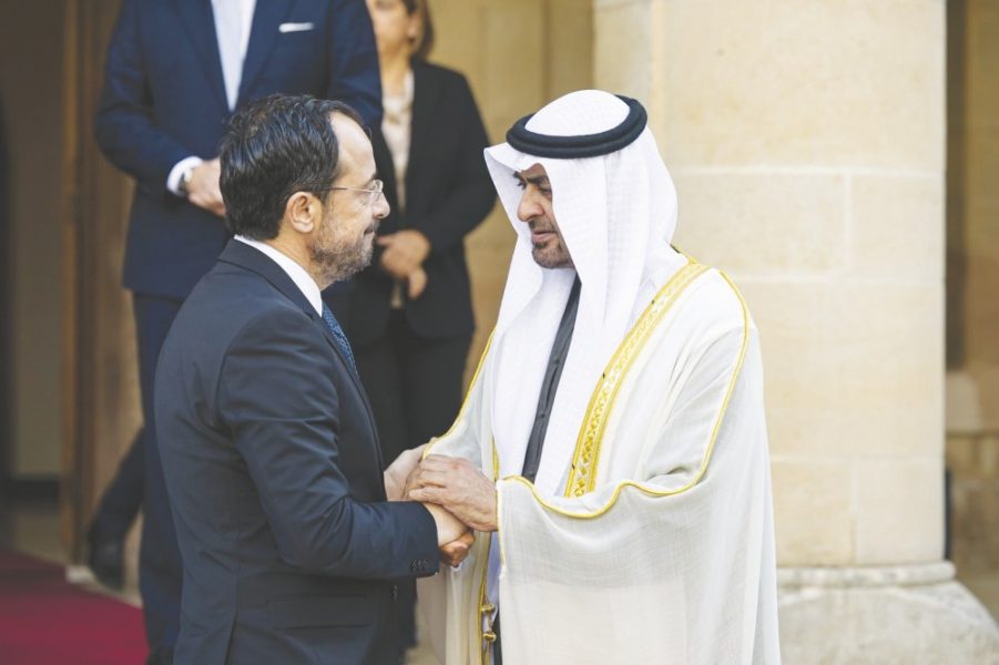 رئيس الدولة: العلاقات الإماراتية ـ القبرصية تشهد تطوراً مستمراً