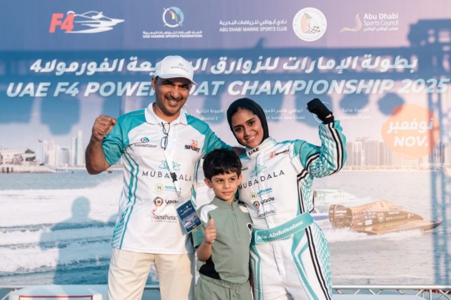 الاماراتية علياء عبدالسلام تستعد للمشاركة في جولة أبوظبي للفورمولا4