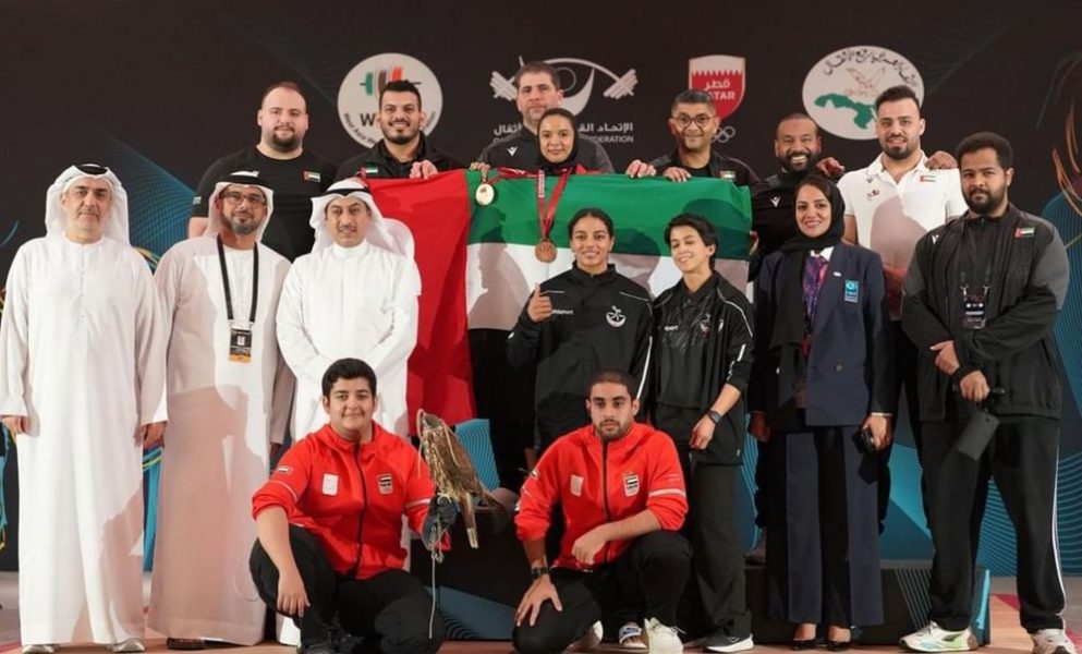 برونزيتان لمنتخب الأثقال في بطولة غرب آسيا بالدوحة