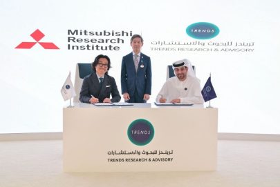 “تريندز” ومعهد ميتسوبيشي للأبحاث يوقعان مذكرة تفاهم لتعزيز التعاون البحثي