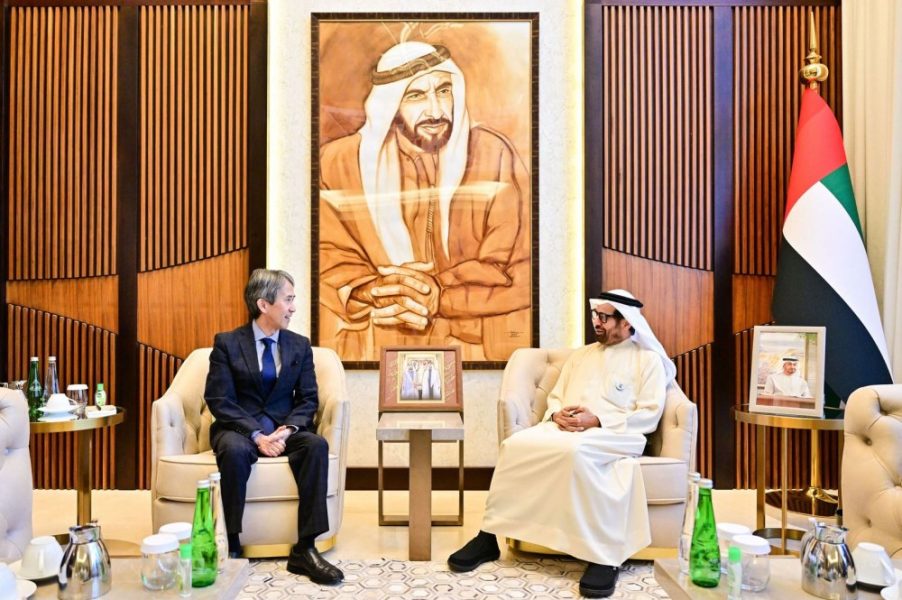 بحث تعزيز التعاون بين المجلس الوطني الاتحادي والبرلمان الياباني